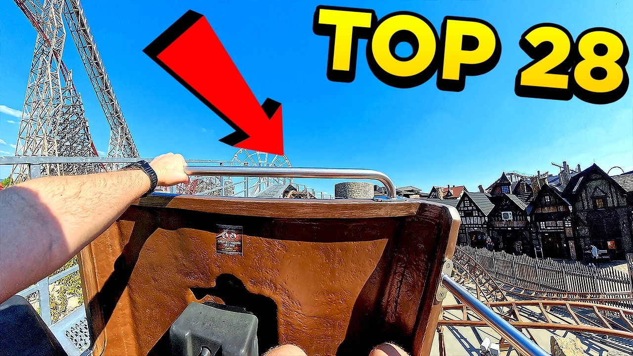 TOP 28 FASTEST ROLLER COASTERS IN POLAND | 2025 EPIC SMOOTH POV RIDES