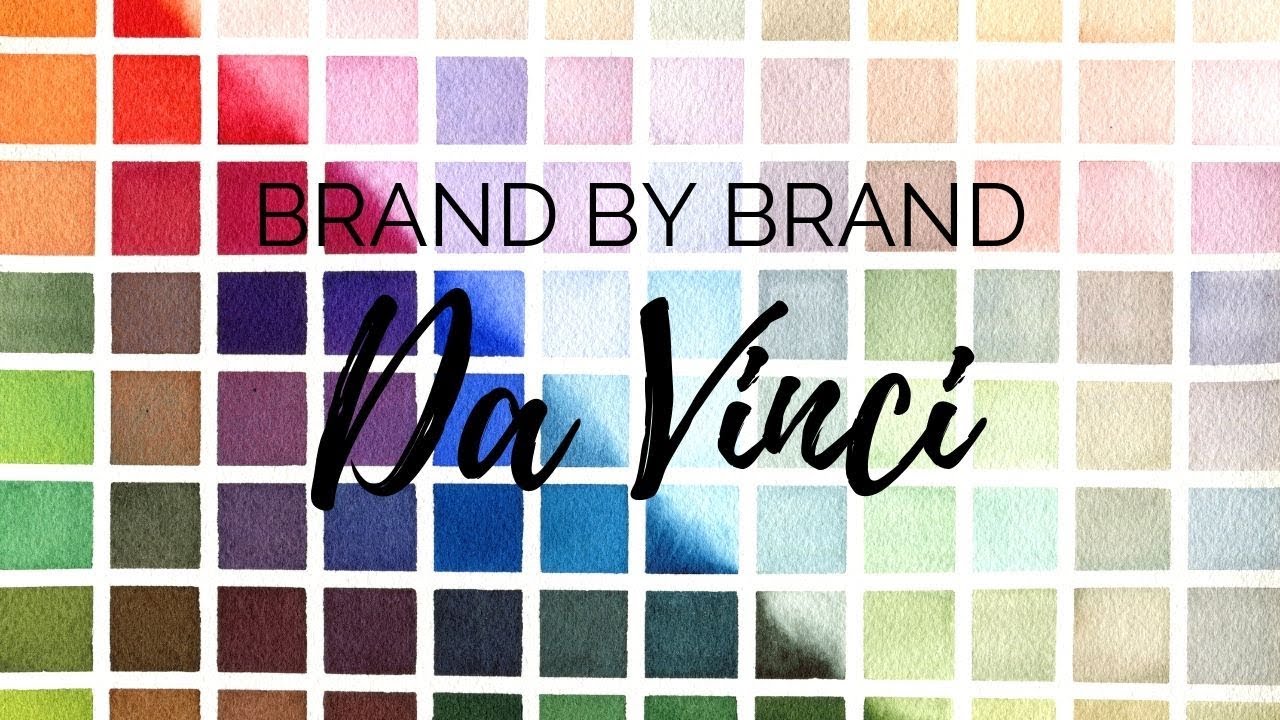 Brand by Brand: Da Vinci | Watercolor Palette Series