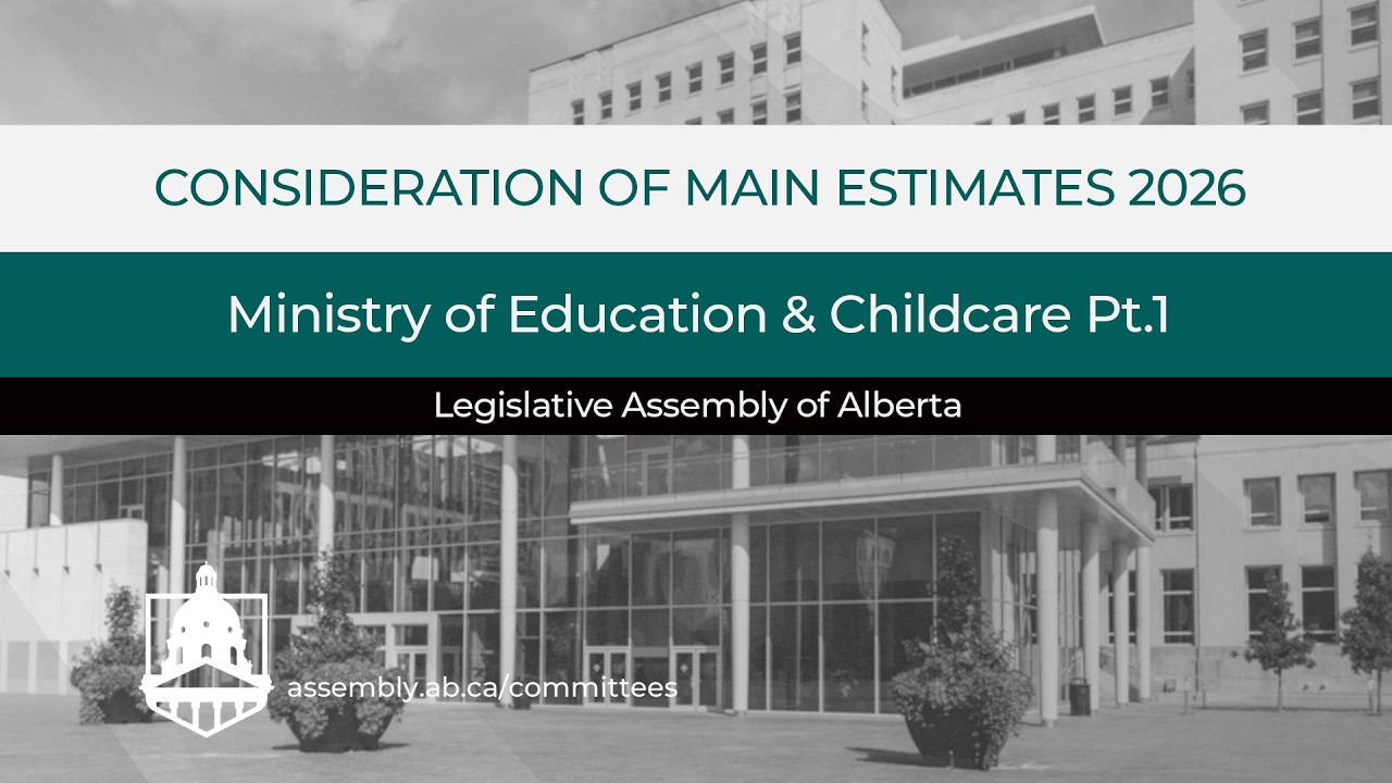 Ministry of Education & Childcare Pt.1 - Main Estimates 2026