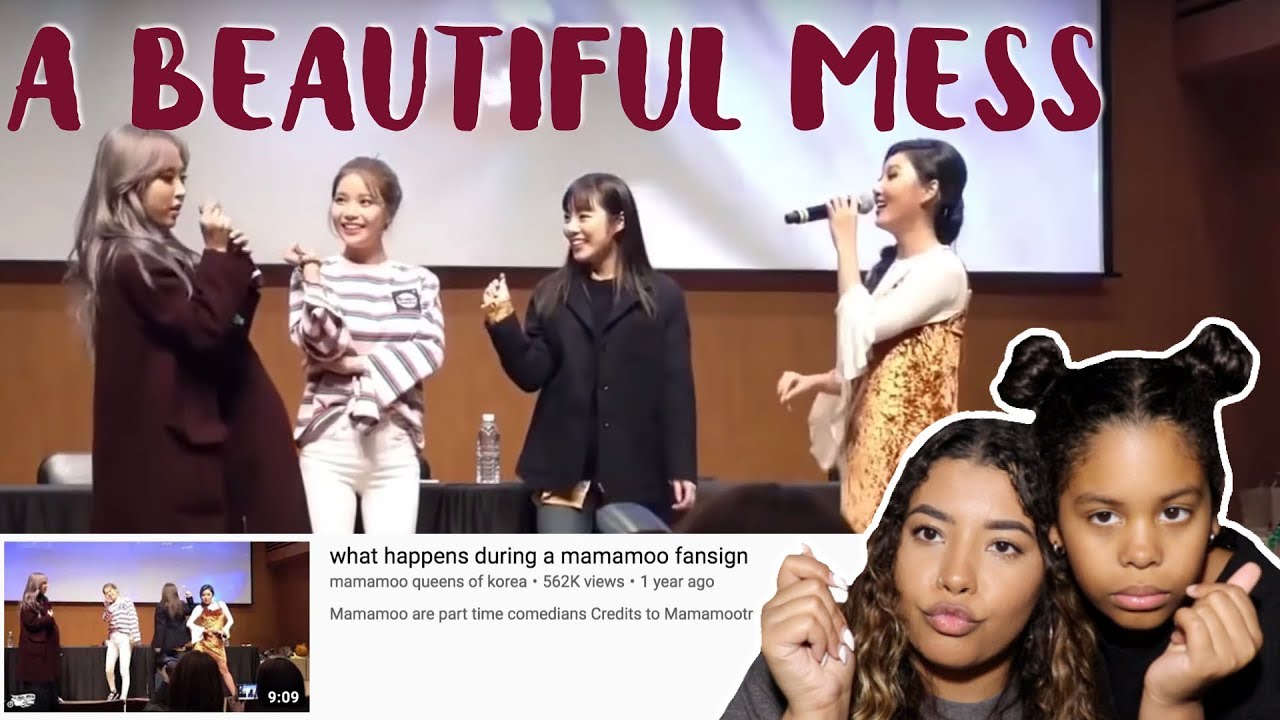 this is as CLOSE as we will EVER get to a fansign | what happens during a mamamoo fansign REACTION