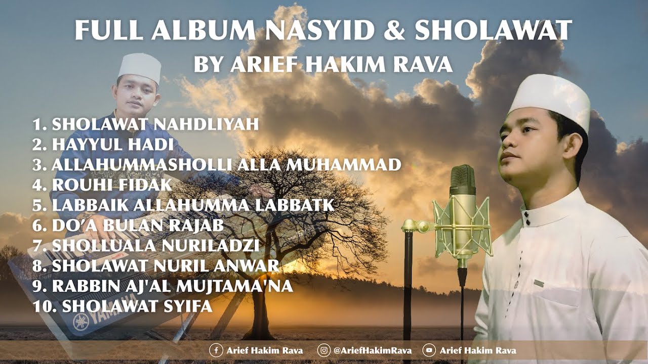 (LIVE) FULL ALBUM KOMPILASI LAGU NASYID & SHOLAWAT 2025 - ARIEF HAKIM RAVA