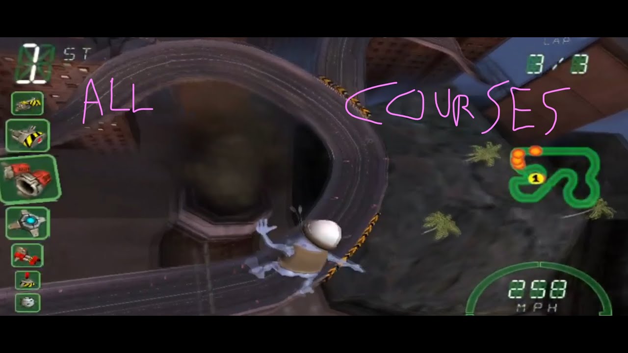 Crazy Frog Racer Special Cup (full game walkthrough)