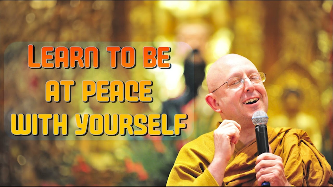 Inner peace isn't something you can find externally