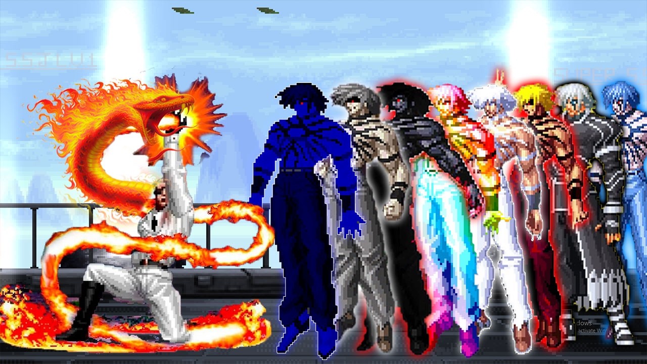 [Mugen KOF] Мститель Хайдерн против команды Супер Ороти