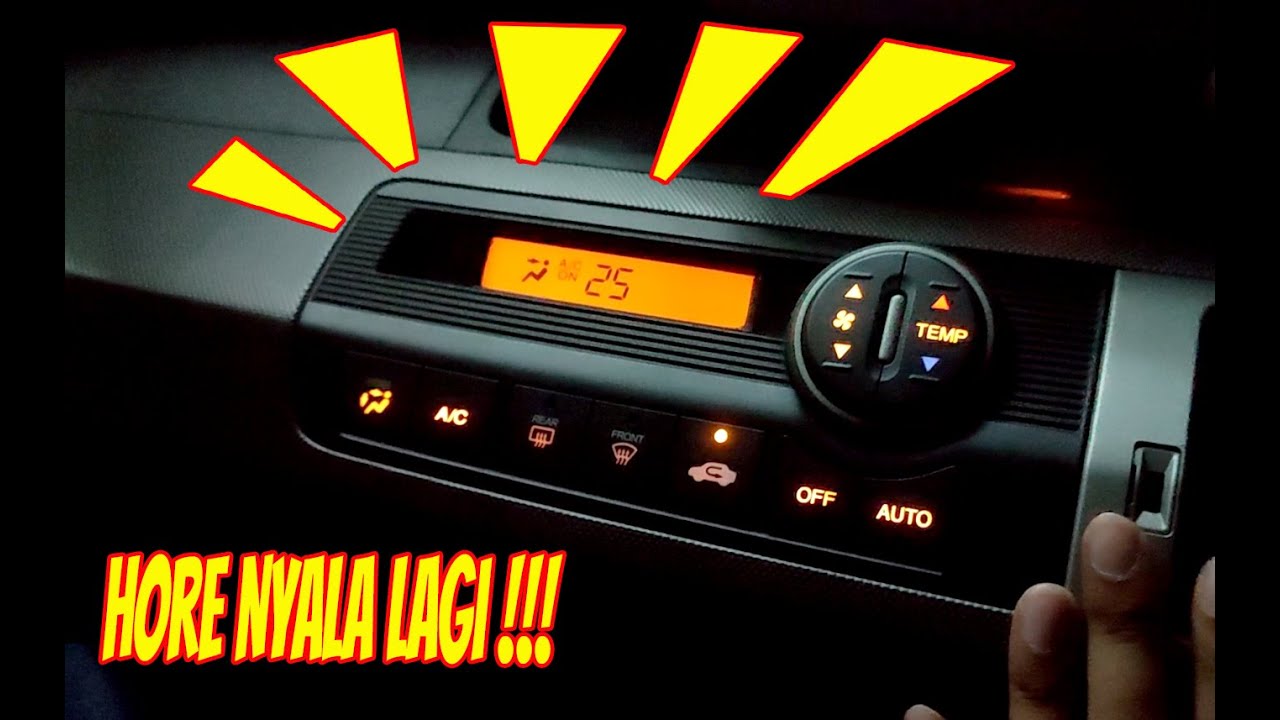Lampu Tombol AC Honda Freed - Tidak Menyala