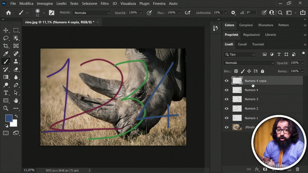 Capire i LIVELLI di PHOTOSHOP (importante)