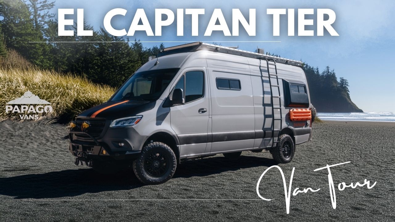 This Sprinter Van Conversion Is Built For OFF ROAD and OFF GRID