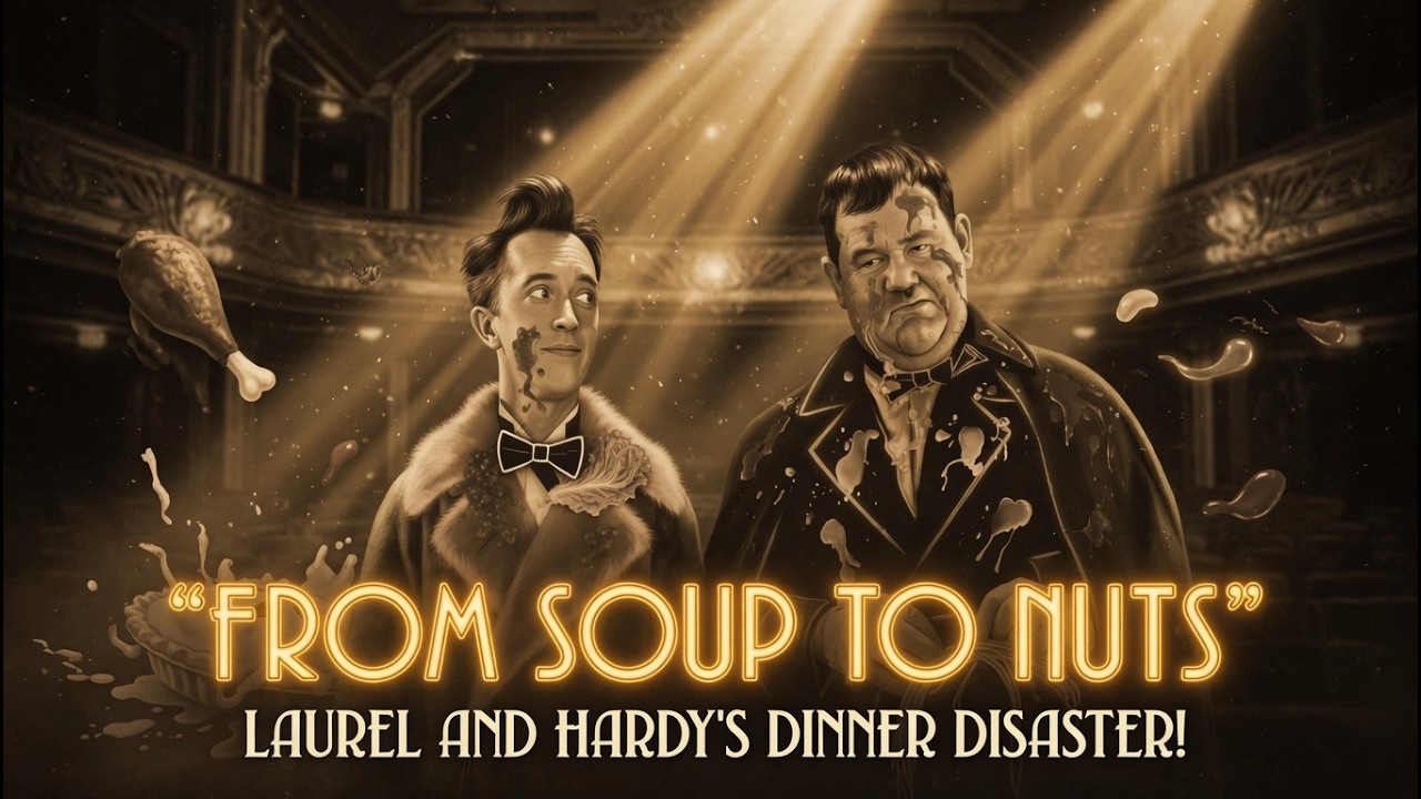 From Soup to Nuts (1928) - Laurel and Hardy's Dinner Disaster! 😂🍽️