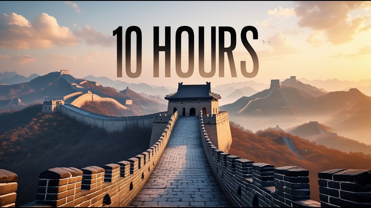 10 Hours of Great Wall Ambience | Cinematic Relaxation