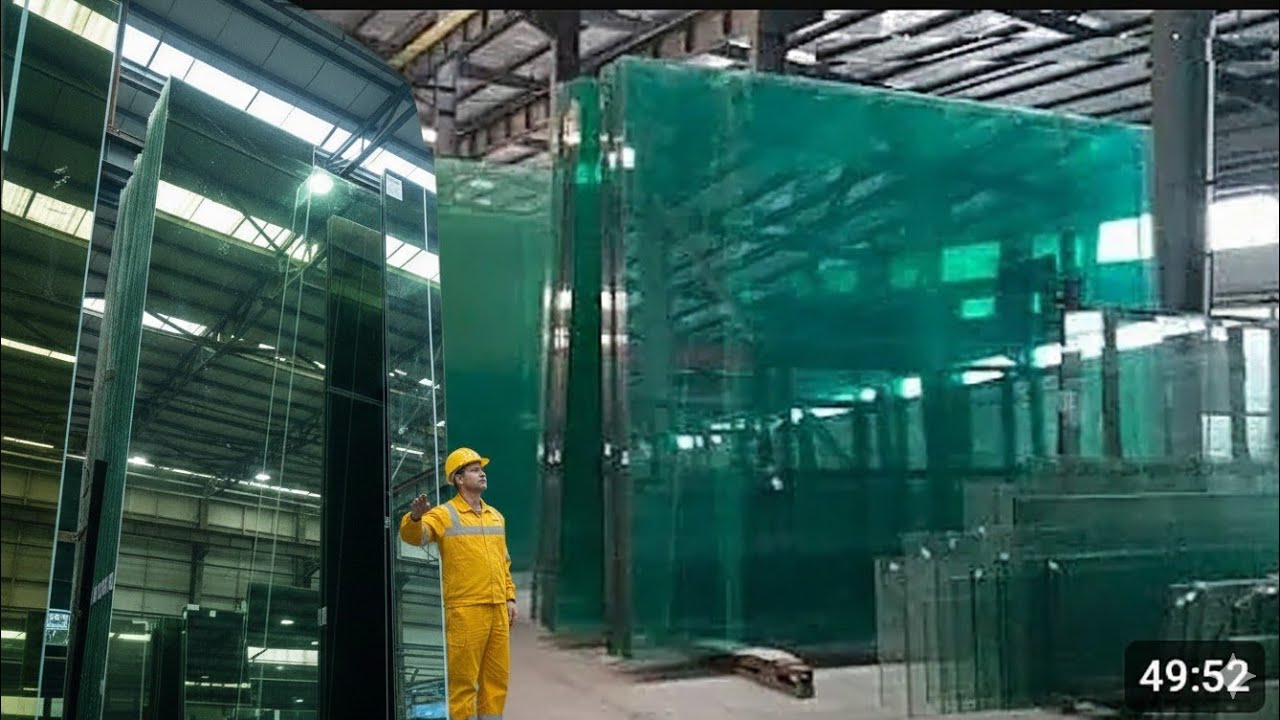How Float  Glass Is Made in the World’s Largest USA Factory — Full Process 