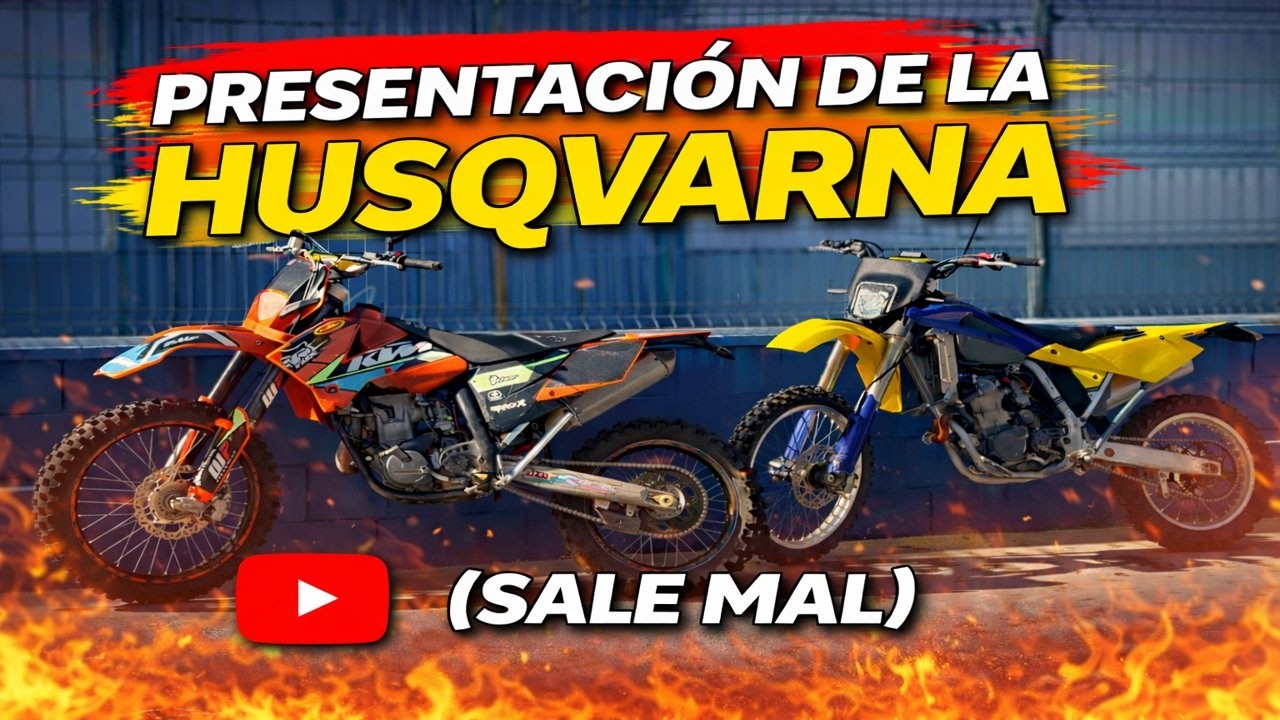 Presentacion de mi moto de ENDURO + RUTA (SALE MAL)