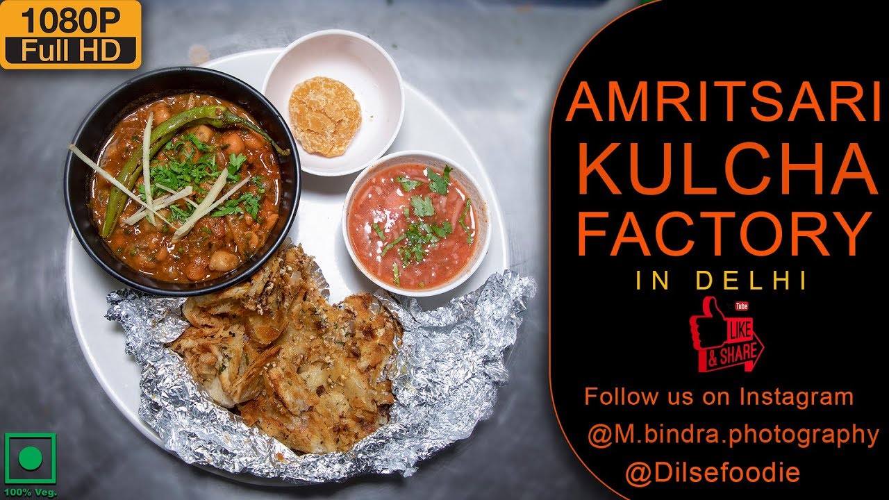 Amritsari Kulcha Factory At North Delhi