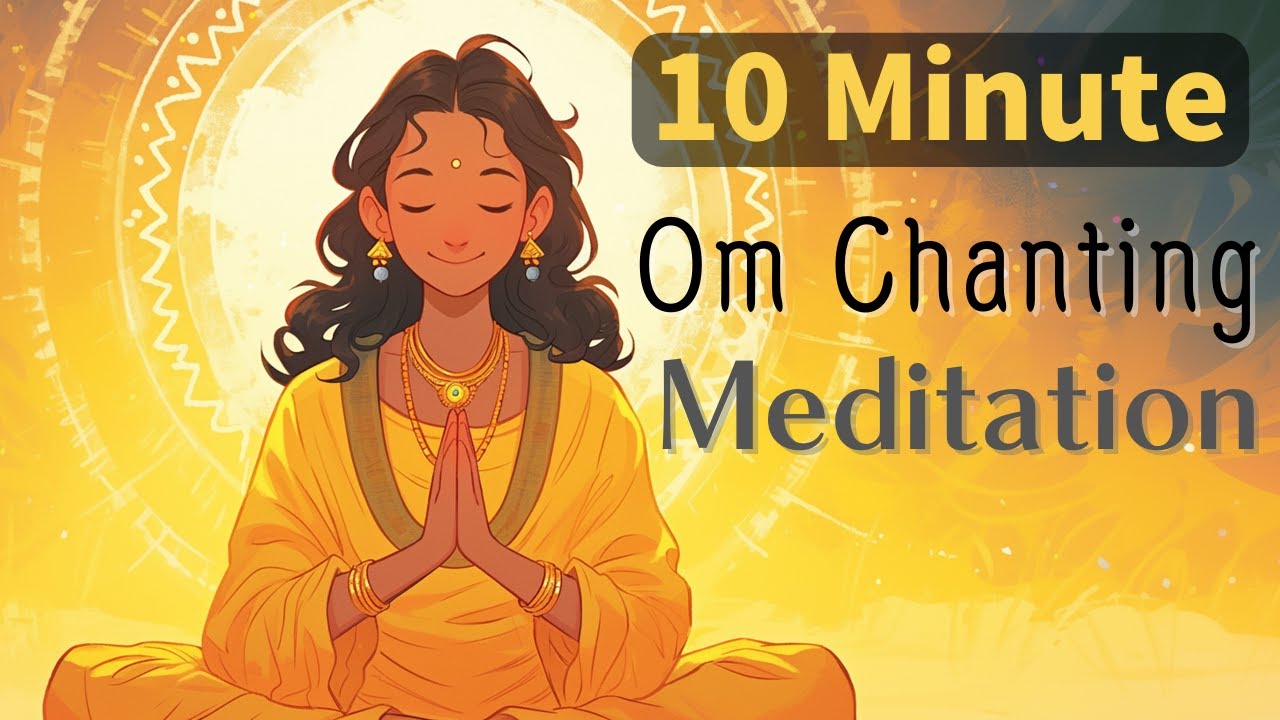 10 Minute Guided Meditation with Om Chanting: Vibrational Healing
