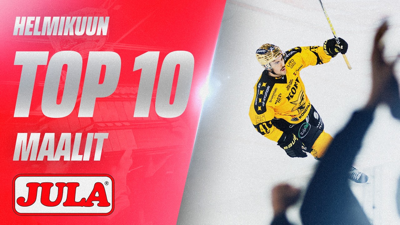 🚨 Helmikuun TOP 10-maalit // 25-26