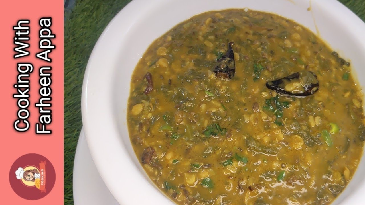 Channa & Kaali Urad ki Daal Palak Recipe | Healthy & Desi Tarka