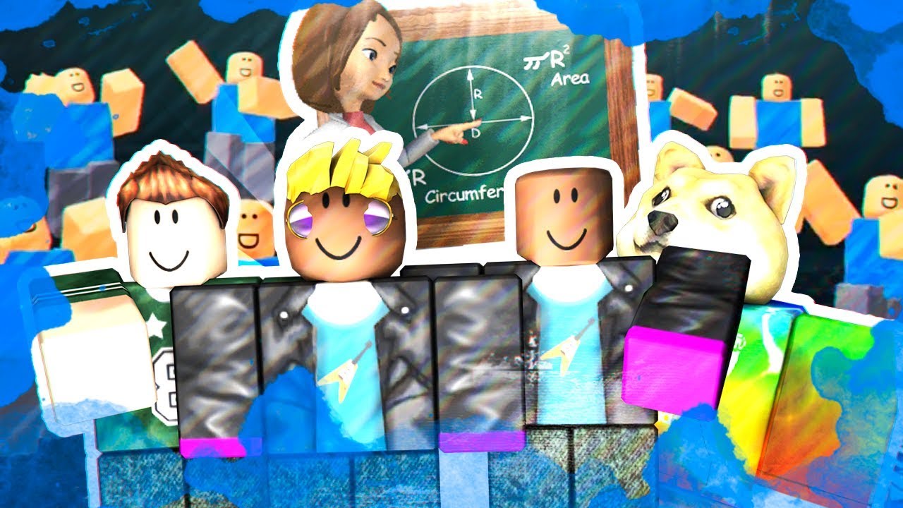 ESCAPA DEL INICIO DE CURSO en ROBLOX con Massi, WhiteZunder y elyas360