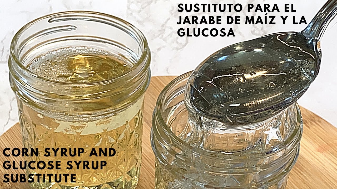Cómo hacer un sustituto del JARABE DE MAÍZ o GLUCOSA para REPOSTERÍA