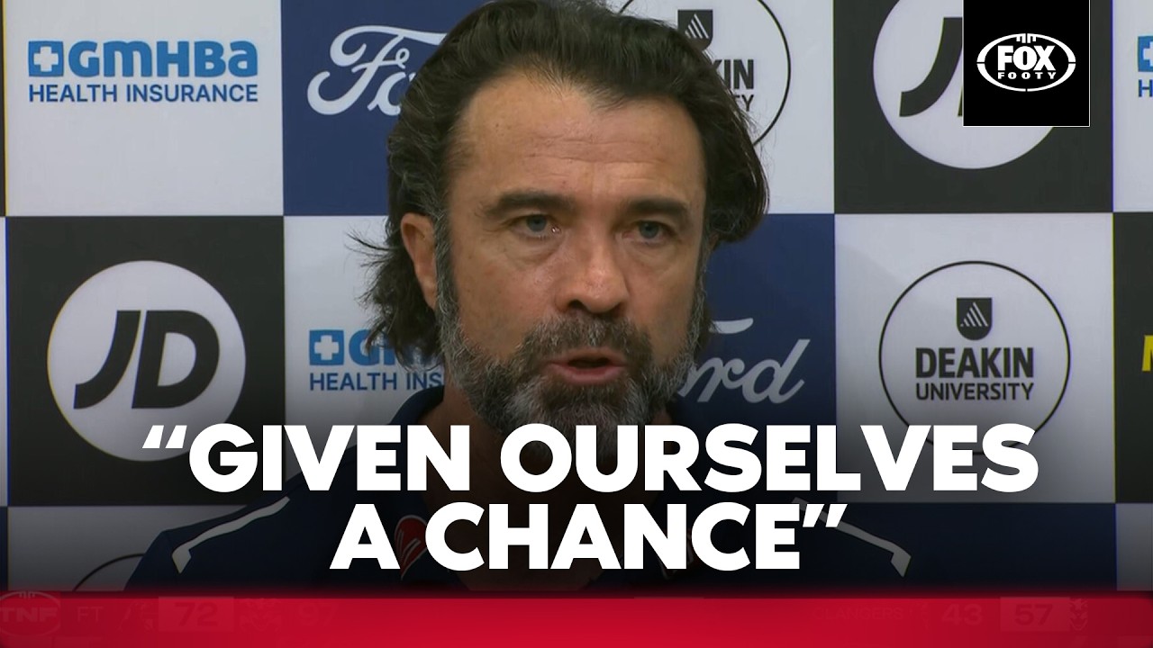 Scott praises Geelong's depth after crucial win puts Cats into top six 💪 | Geelong Press Conference