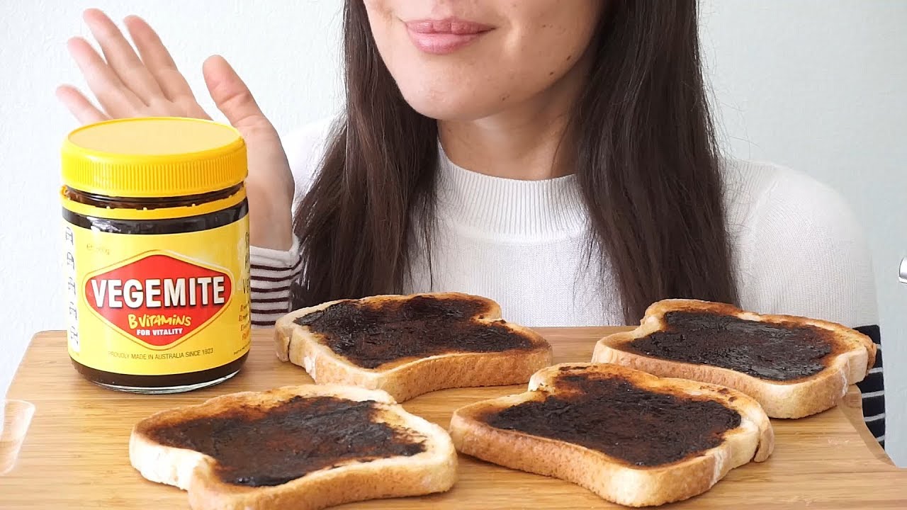 ASMR Eating Sounds: Vegemite Toast (No Talking)