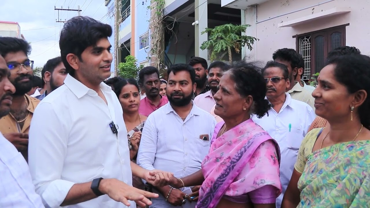 తాడపత్రి పట్టణంలోని టైలర్స్ కాలనీ లో పర్యటించిన MLA JC Ashmit Reddy. #news