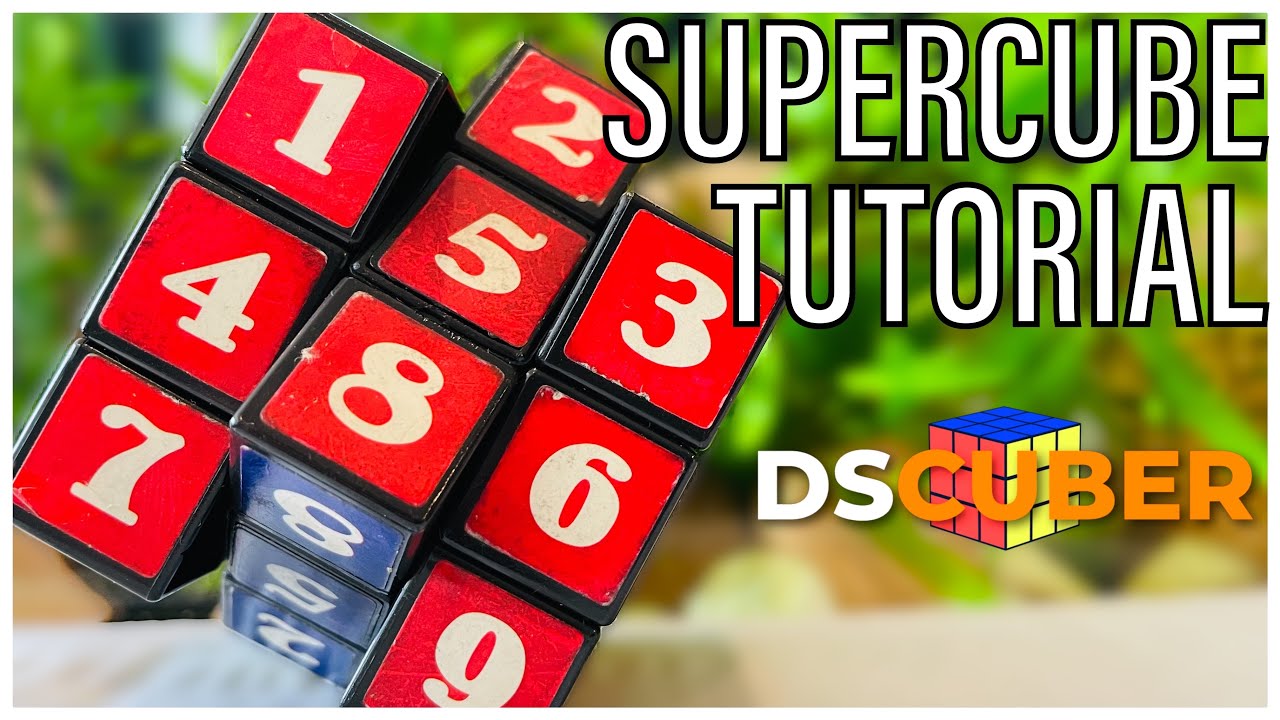 How to Solve a 3x3 Super Cube/Picture Cube (BEGINNER METHOD)