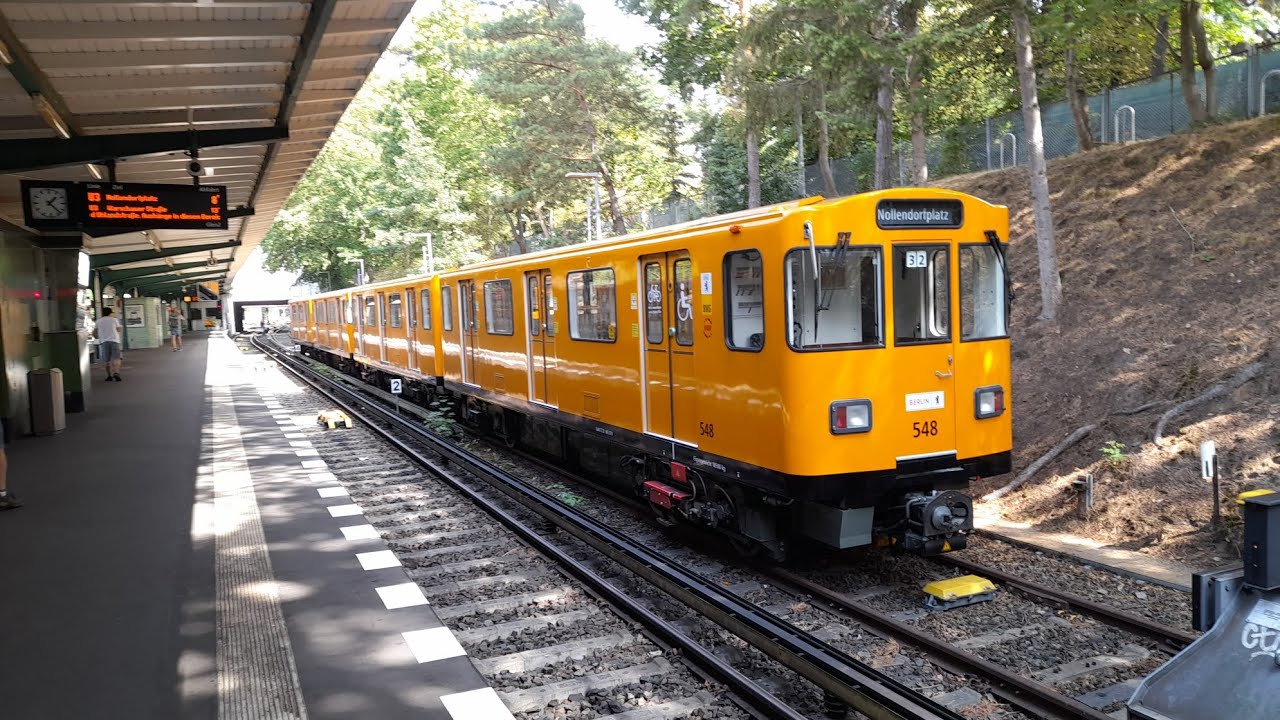 Mitfahrt in der U1 von Warschauer Straße bis Gleisdreieck im A3L92 612