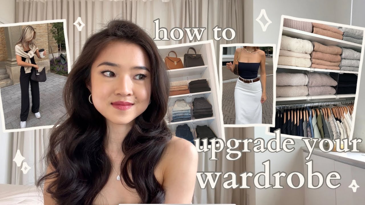 UPGRADE YOUR CLOSET & elevate your style ✨ | wardrobe organization + how to find flattering clothes