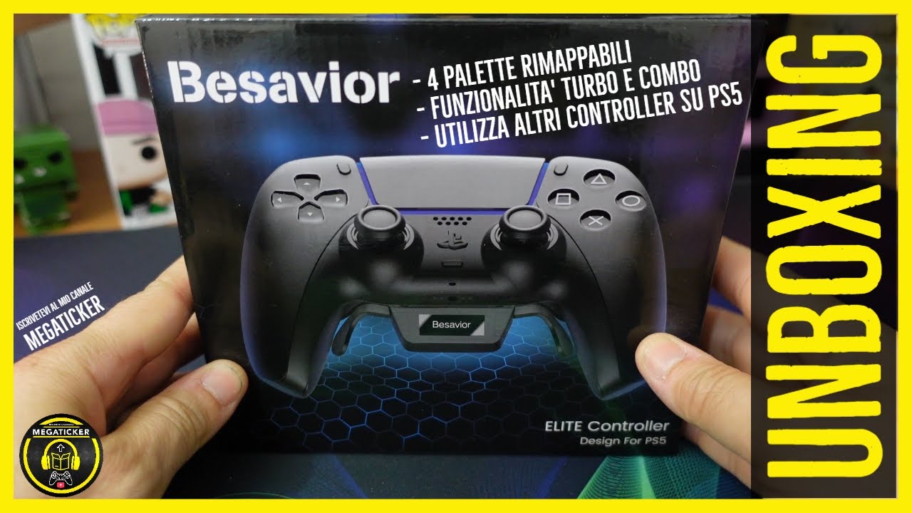 BESAVIOR : Kit per DualSense PS5 anche già Montato ! Scopri con me Quante Cose può Fare !