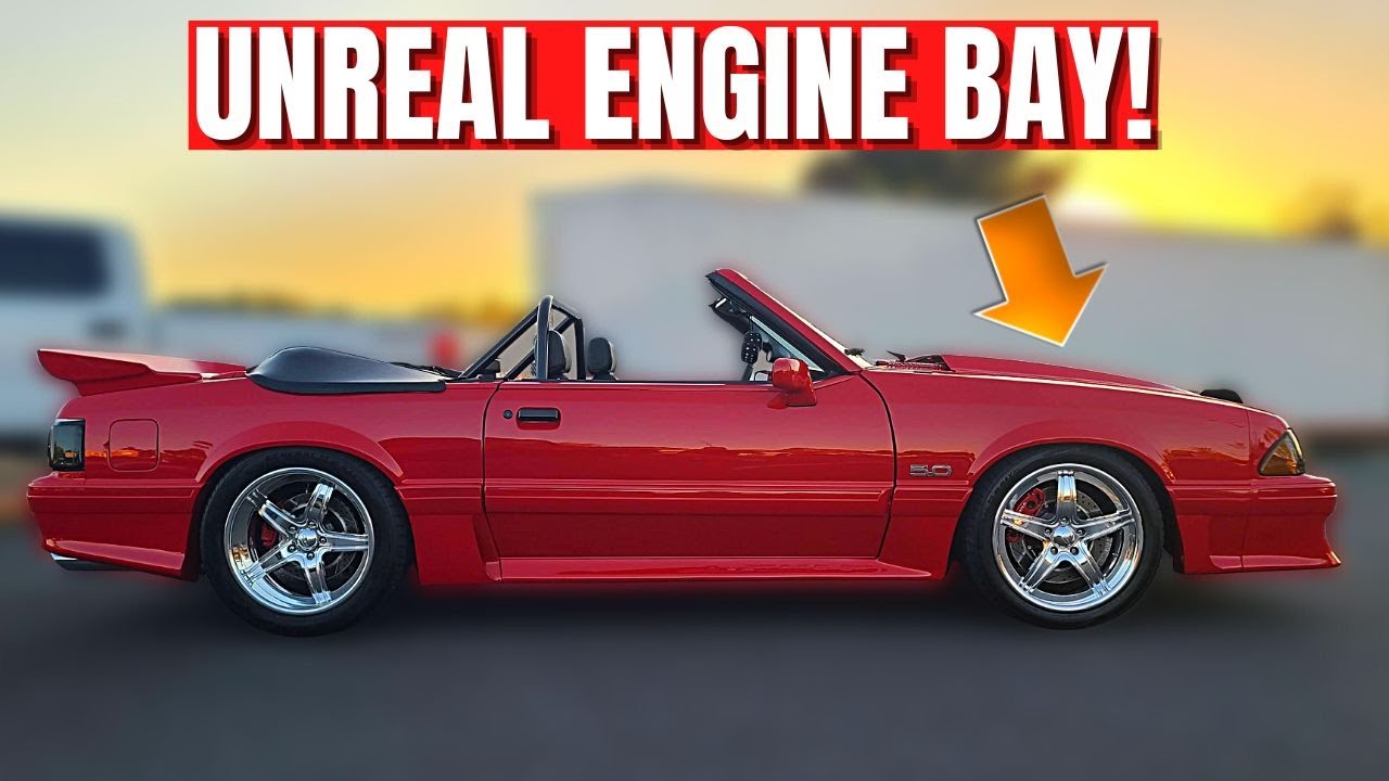 The ULTIMATE FoxBody CONVERTIBLE BUILD // 347 Vortech SuperCharged