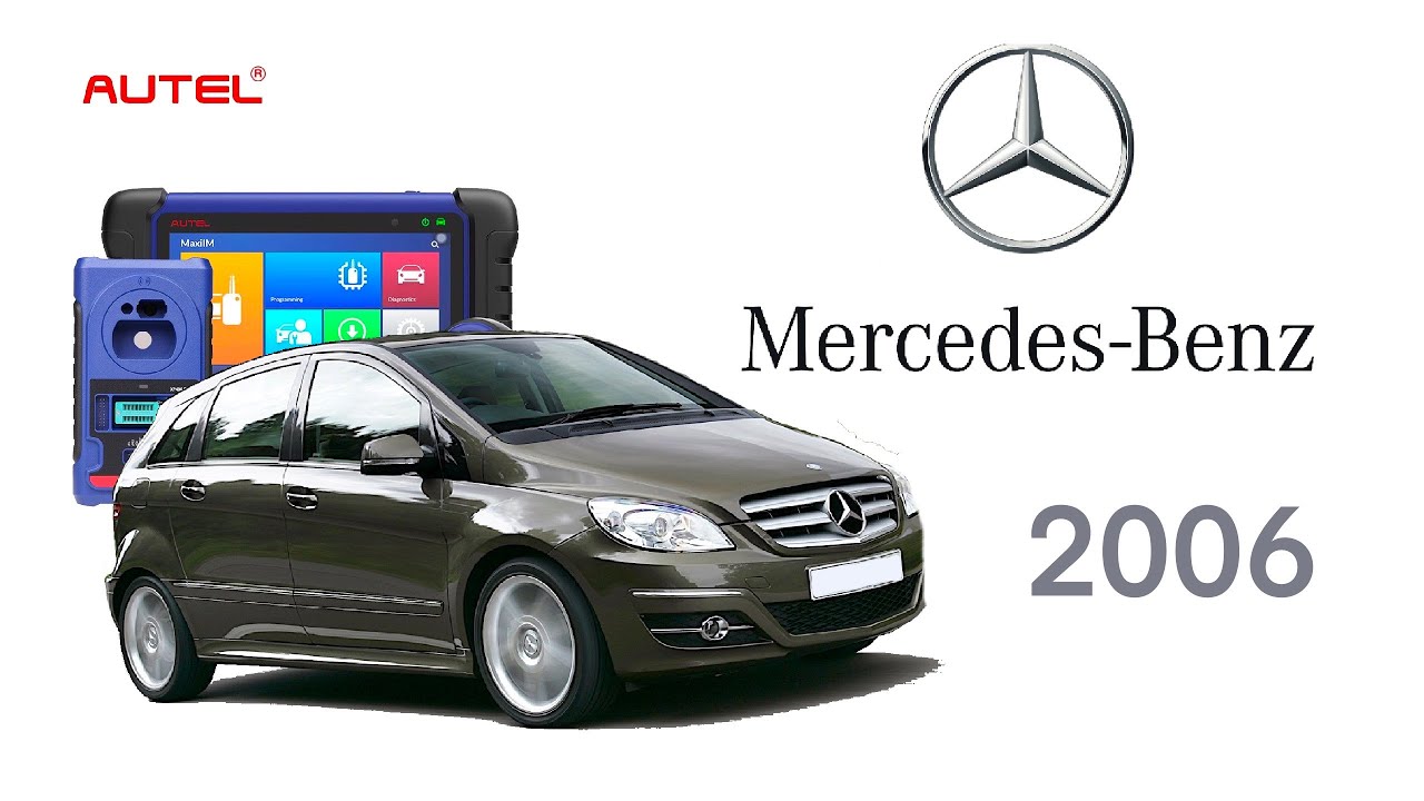 Как прописать ключ на Mercedes A 180/ W169. Add key Mercedes A Class 180/ W169