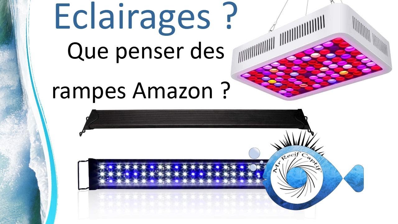 Les rampes led pour aquarium de amazon sont elles bien ? - Mr Recif Captif #326