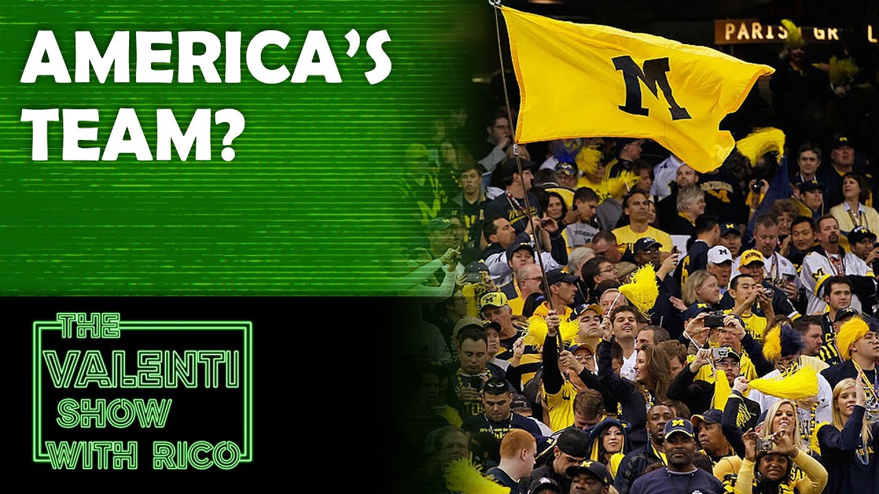 Caller Believes Michigan Is America's Team | The Valenti Show with Rico