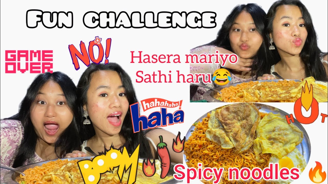 Fun challenge with my bestie😉❤️ please subscribe ❤️ #somuchfun😂