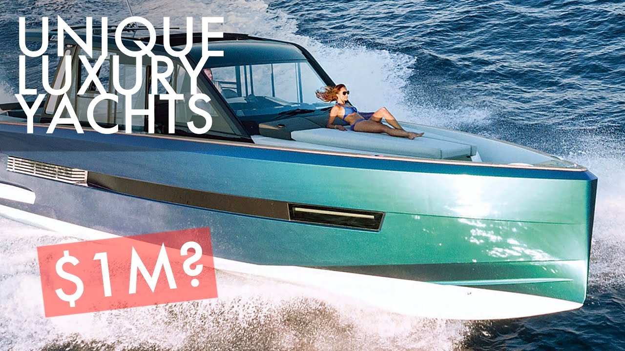 Top 5 Unique Luxury Yachts by FJORD Yachts | Price & Features