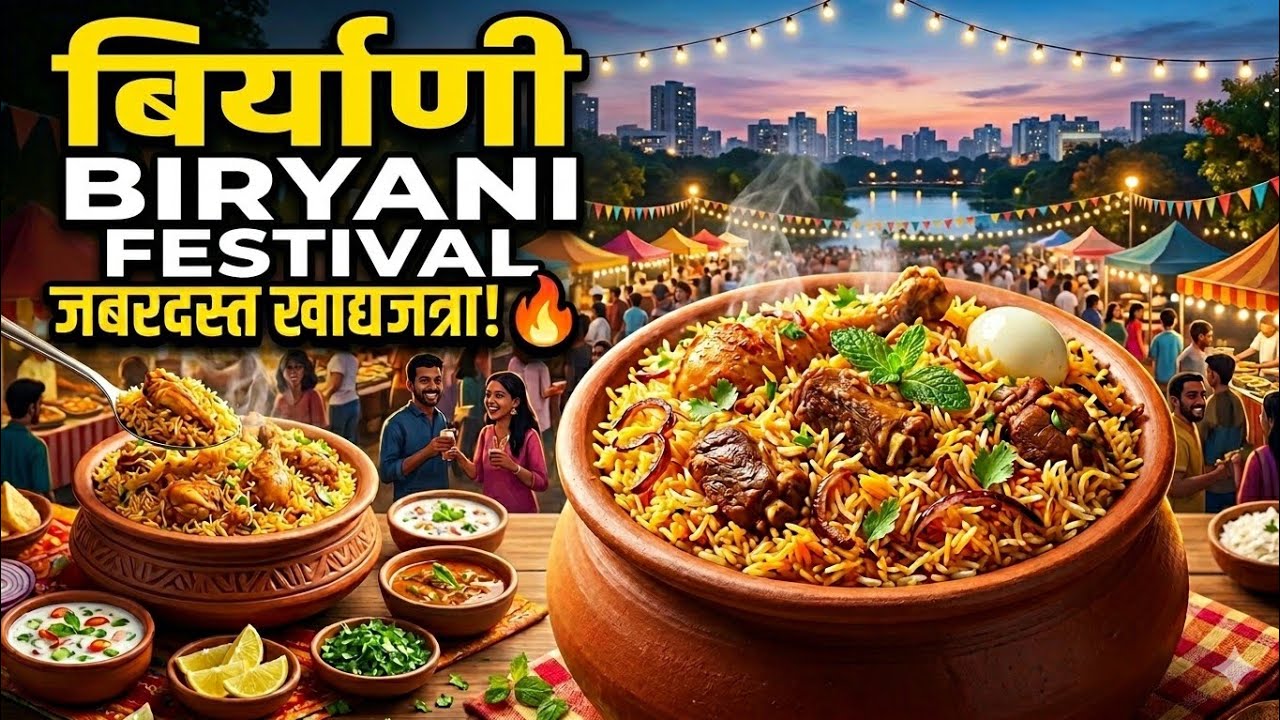 Thane Biryani Festival ! 🥘 | भव्य बिर्याणी महोत्सव २०२६ I  🥘 Biryani Festival Thane 2026
