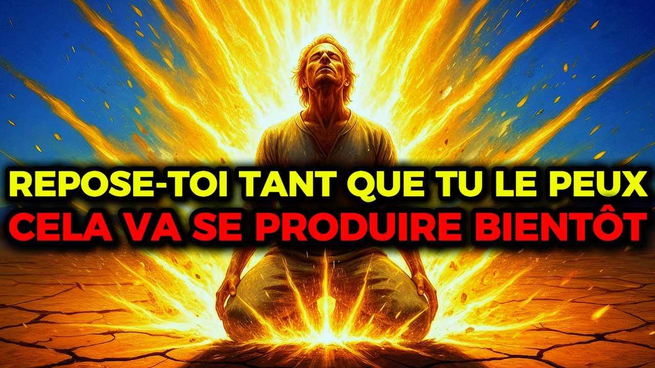 ÉLUS : REPOSEZ-VOUS TANT QUE VOUS LE POUVEZ, VOTRE DÉSIR EST EN TRAIN D’ARRIVER…