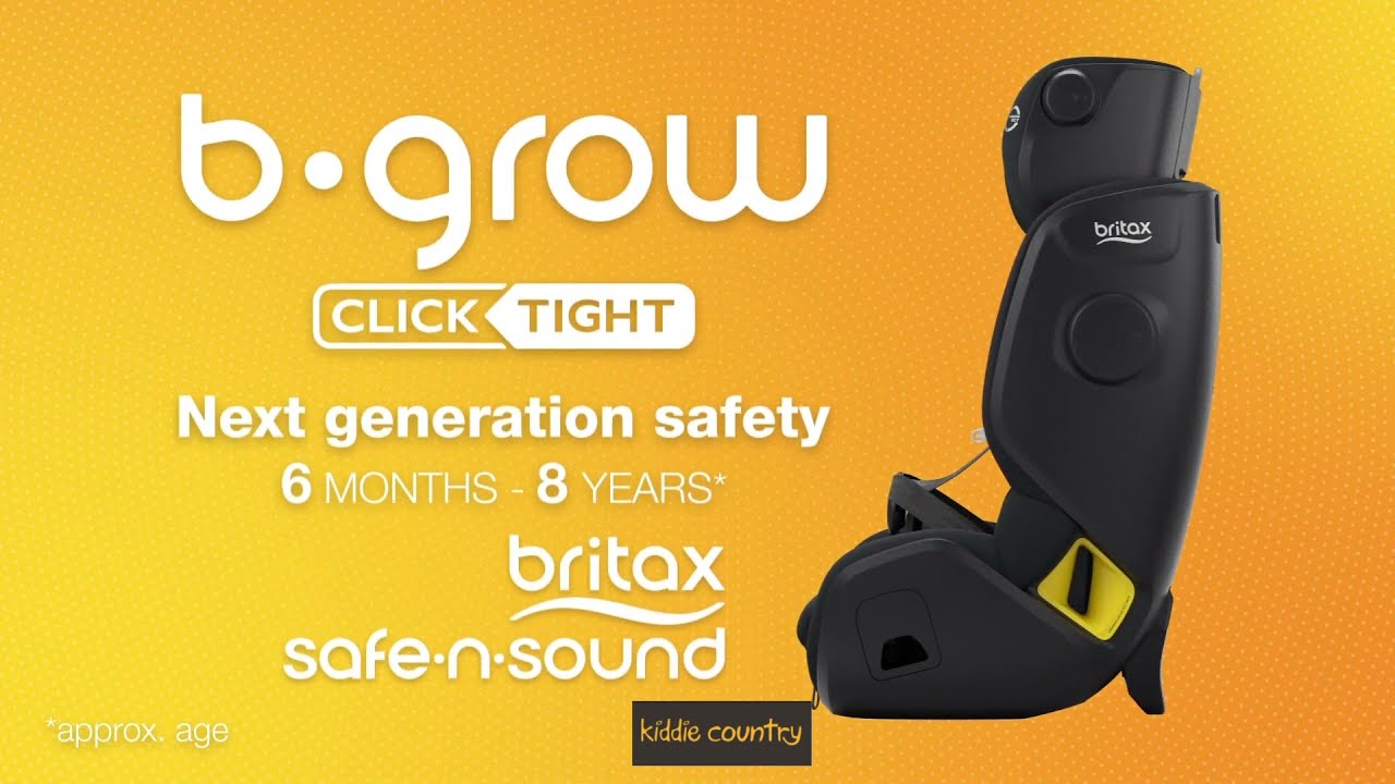Britax b Grow Clicktight TEX Car Seat