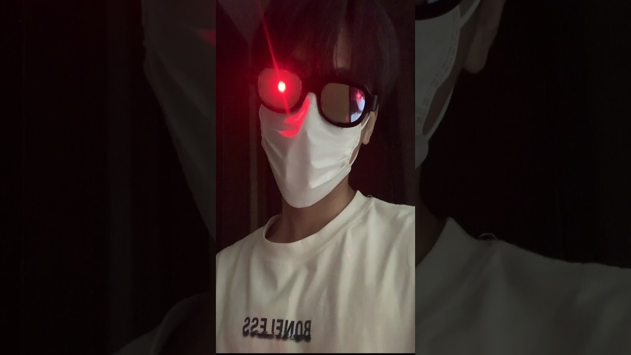 Japanese Anime Manga glasses | Anime Manga LED Glasses #shorts