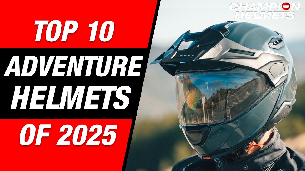Top 10 Best Adventure Helmets Of 2025 | Champion Helmets