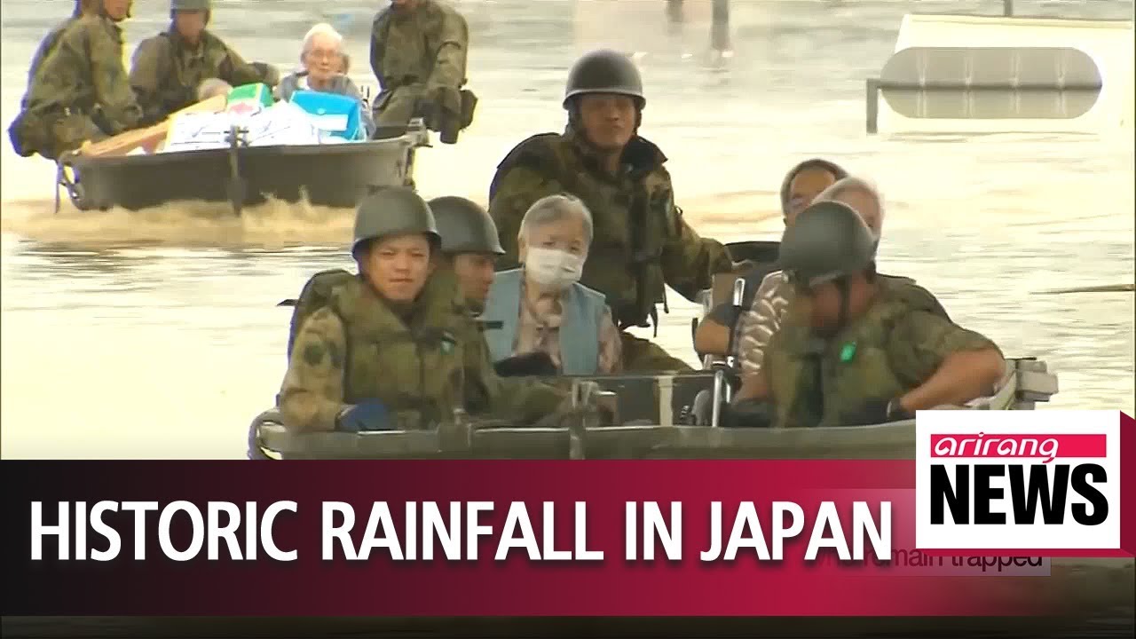 Rescue operations continue as historic rainfall in western Japan kills dozens