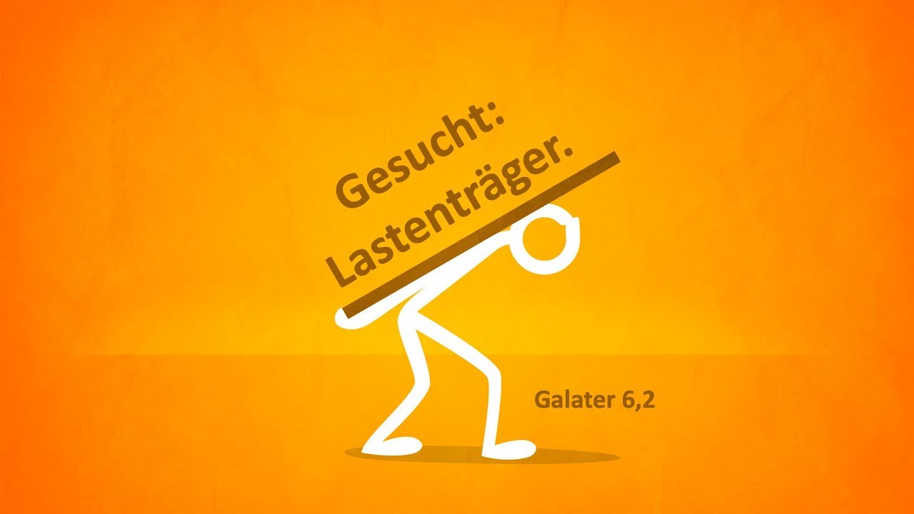 Gesucht: Lastenträger .