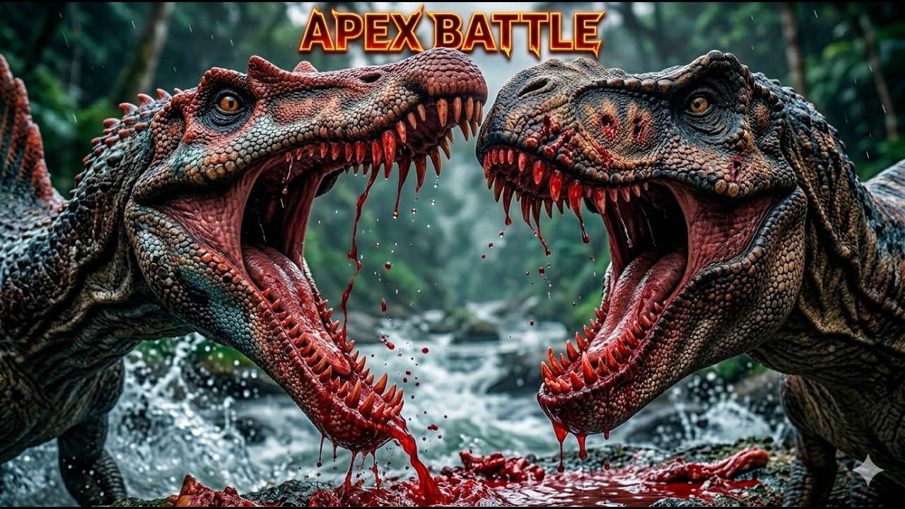 Spinosaurus vs T-Rex — The Ultimate Dinosaur Battle