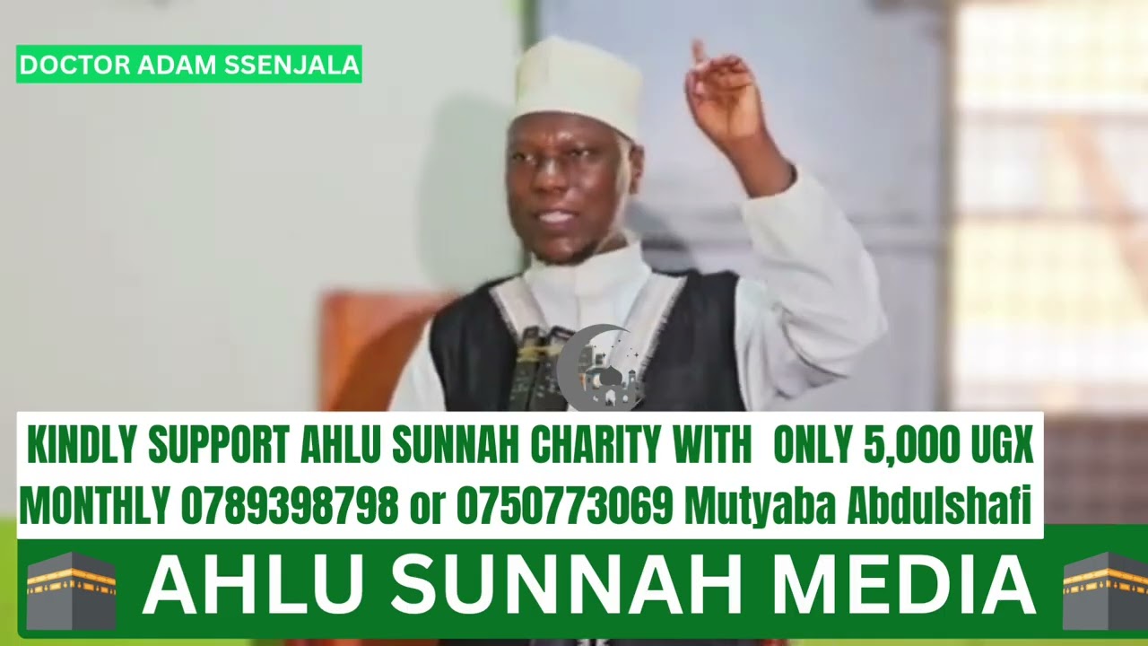 OKWETEGEKERA OMWEZI GWA RAMADHAN  DOCTOR ADAM SSENJALA 