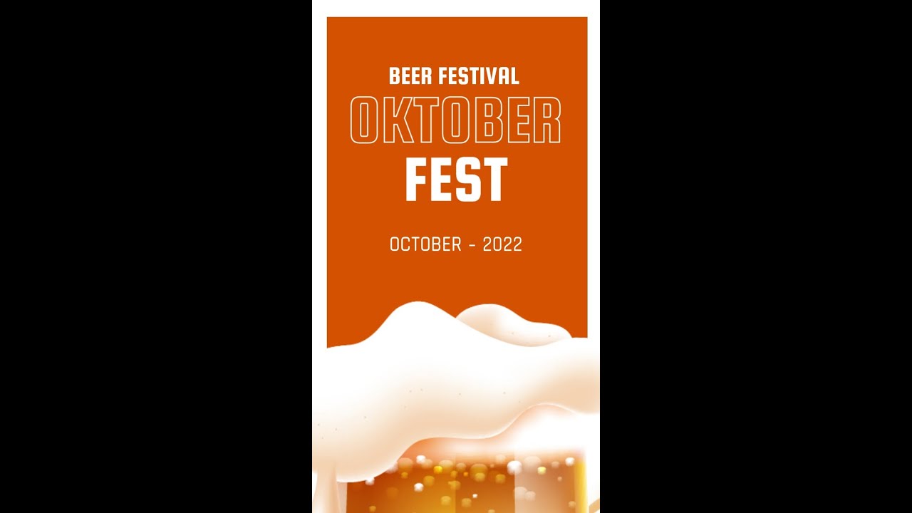 Free Oktoberfest Sale Instagram Video Template (Customizable) - FlexClip