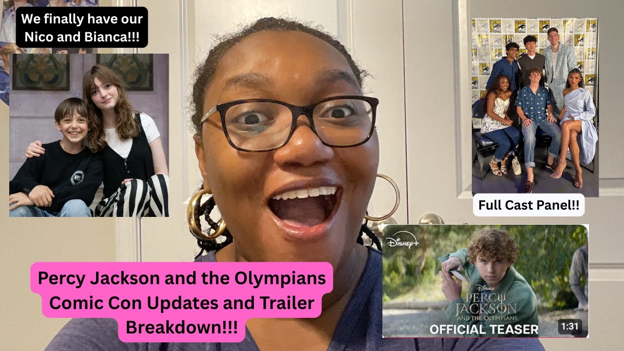 Percy Jackson Comic Con Updates and Teaser Trailer Breakdown!!! Spoilers!