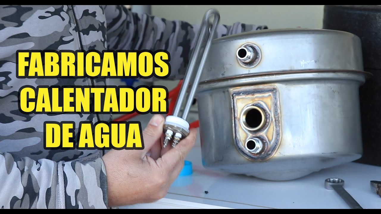 06# AGUA CALIENTE en un VEHÍCULO VIVIENDA: Fabricamos Termo para Calentar Agua | Al Son de mi Furgón