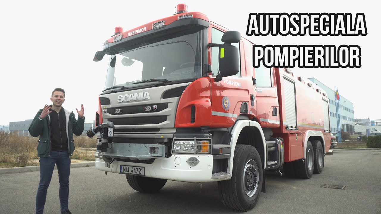 Ce dotari are masina Pompierilor?