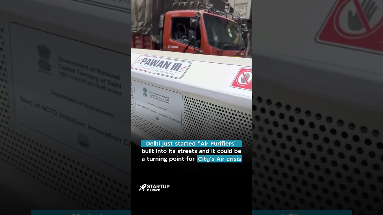 Delhi&rsquo;s New Street Air Purifiers Could Transform the City&rsquo;s Air Quality | WATCH