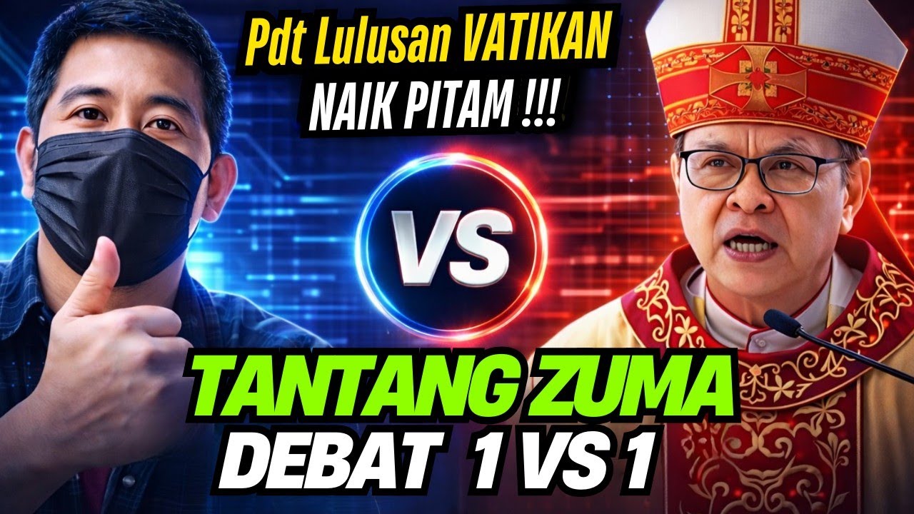 MEMANAS🔥 Pdt Lulusan VATIKAN NAIK PITAM!! ~ Tantang Bang ZUMA DEBAT 1 vs 1