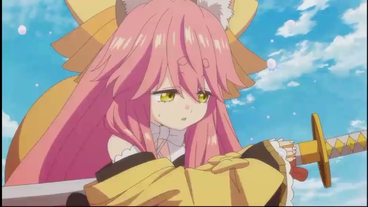 fate/samurai remnant - Tamamo Aria vs Miyamoto Musashi